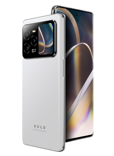 Teléfono Celular Smartphone BLU BOLD N4 5G, 32 RAM (8 GB RAM + 24 GB RAM Virtual), 512GB Blanco