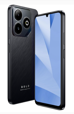 Teléfono Celular Smartphone BLU BOLD K12, 12 RAM (4 GB RAM + 8 GB RAM Virtual), 128GB Negro