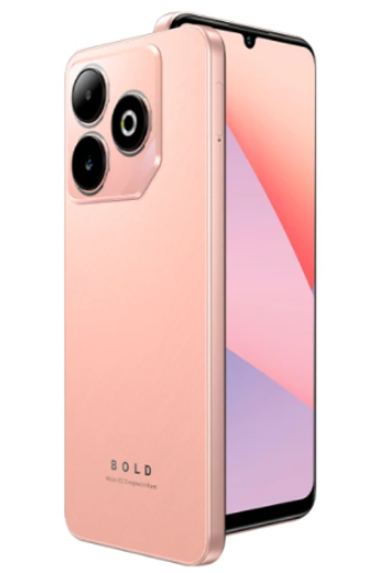 Teléfono Celular Smartphone BLU BOLD K12, 12 RAM (4 GB RAM + 8 GB RAM Virtual), 128GB Rosa