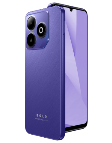 Teléfono Celular Smartphone BLU BOLD K12, 12 RAM (4 GB RAM + 8 GB RAM Virtual), 128GB Violeta