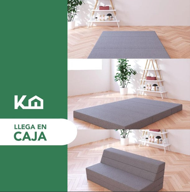 Sofa Cama Plegable Matrimonial 2 en 1