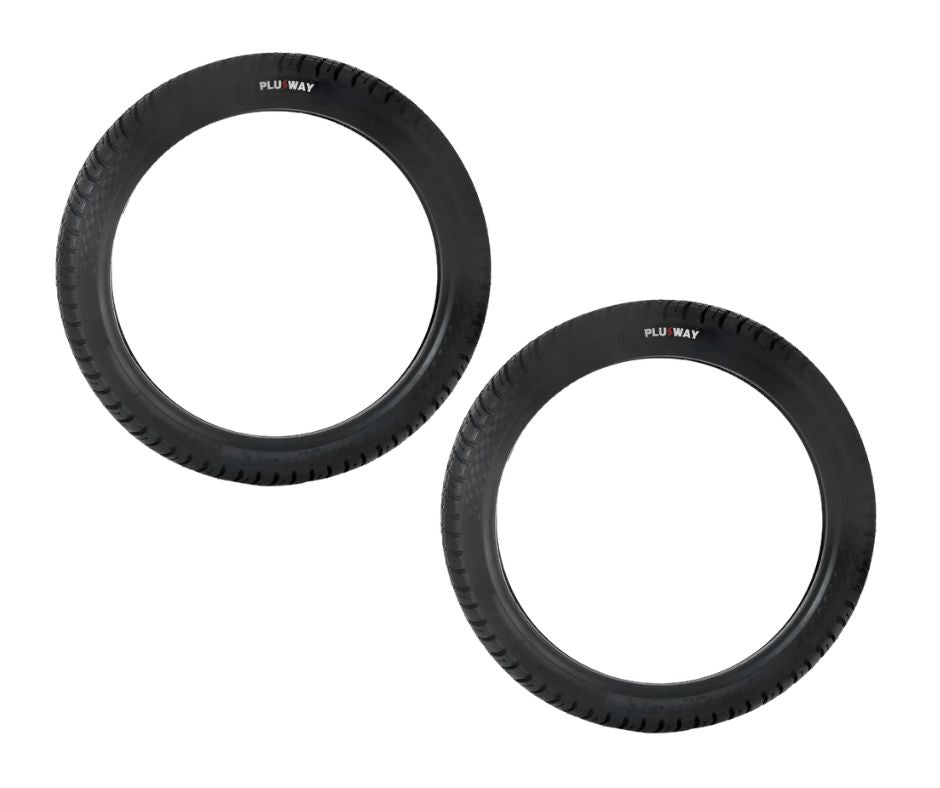 Llanta para Moto 90/90-17 PLUSWAY 56P 8PR PLWA453 TL Paquete de 2