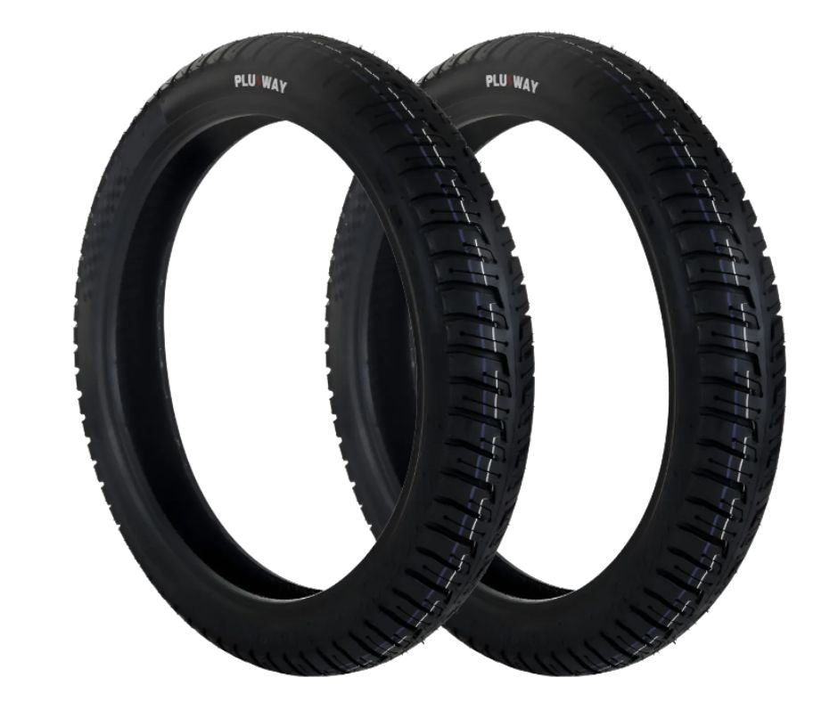 Llanta para Moto 90/90-17 PLUSWAY 56P 8PR PLWA797 TL Paquete de 2