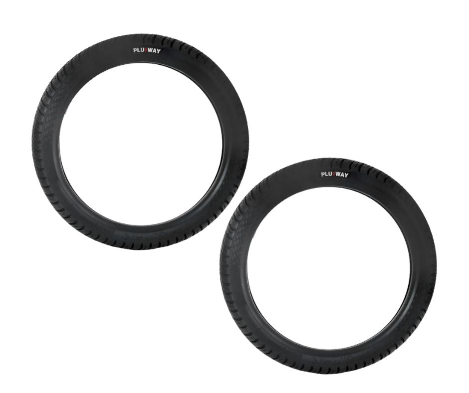 Llanta para Moto 90/90-17 PLUSWAY 56P 8PR PLWA797 TL Paquete de 2
