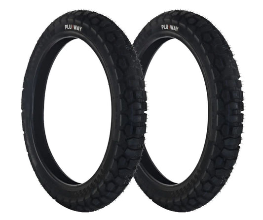 Llanta para Moto 90/90-18 57P 8PR PLWA835 TT Paquete de 2