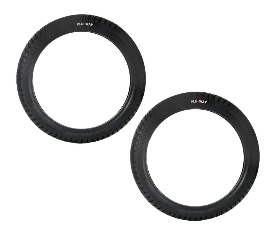 Llanta para Moto 90/90-18 PLUSWAY 57P 8PR PLWA797 TL Paquete de 2