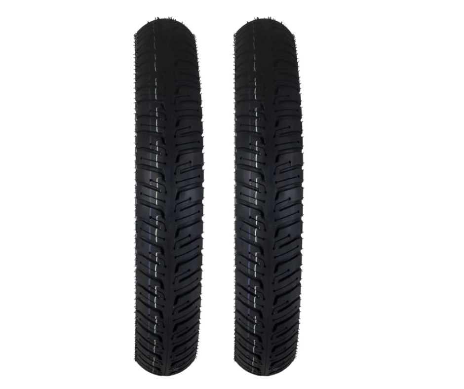 Llanta para Moto 90/90-18 PLUSWAY 57P 8PR PLWA797 TL Paquete de 2