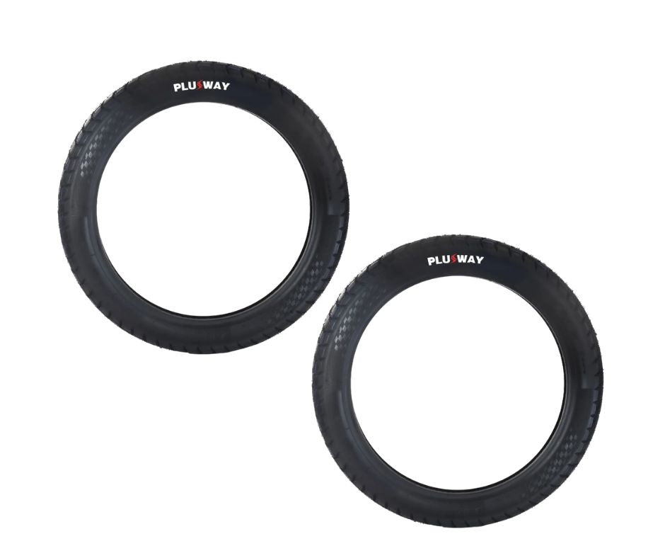 Llanta para Moto 90/90-19 PLUSWAY 58P 6PR PLWA453 TT Paquete de 2