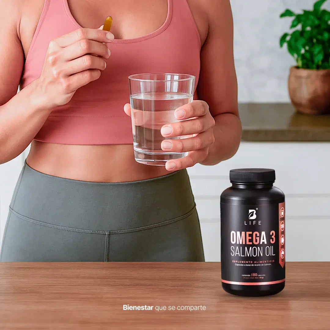 Omega 3 de Salmón Blife 180 Cápsulas - Paquete de 2