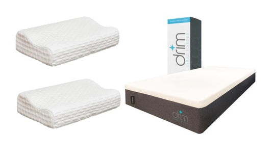 COMBO Colchón King Size Memory GEL + Almohada Cervical Memory