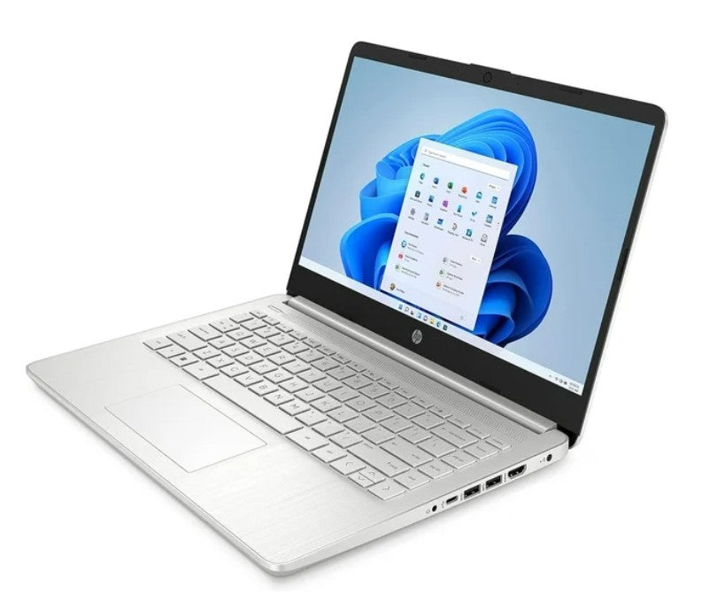 Laptop Portatil HP 14-DQ0532LA 14" 1366x768 HD, Intel Celeron N4120, 4GB, 128GB SSD, Windows 11 Home, Español