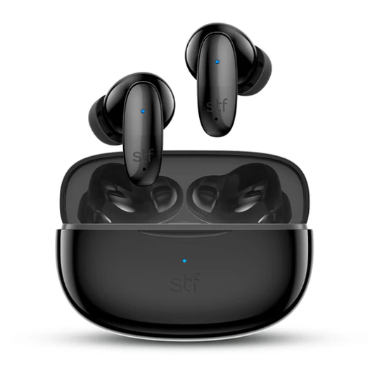 Audífonos inalámbricos True Wireless | 40 horas uso carga rápida negro