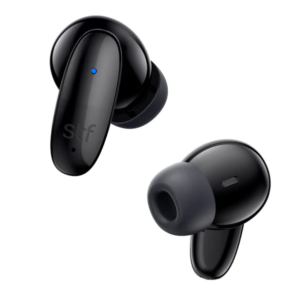 Audífonos inalámbricos True Wireless | 40 horas uso carga rápida negro