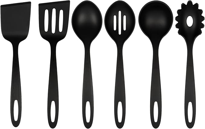 Batería de cocina con 36 piezas color rojo