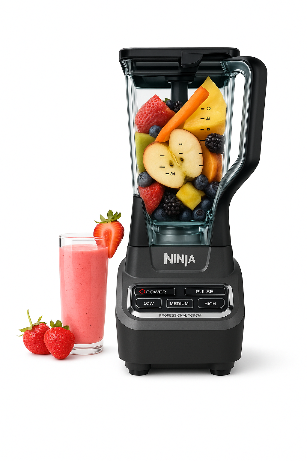 Licuadora Ninja Profesional de 1000 Vatios con Tecnología de Trituración Total