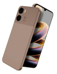 Teléfono Celular BLU K2 6.9", 64 GB, 8GB RAM (4+4), Dorado