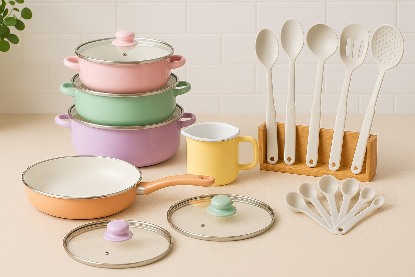 Batería de cocina Sofía Colors 20pz