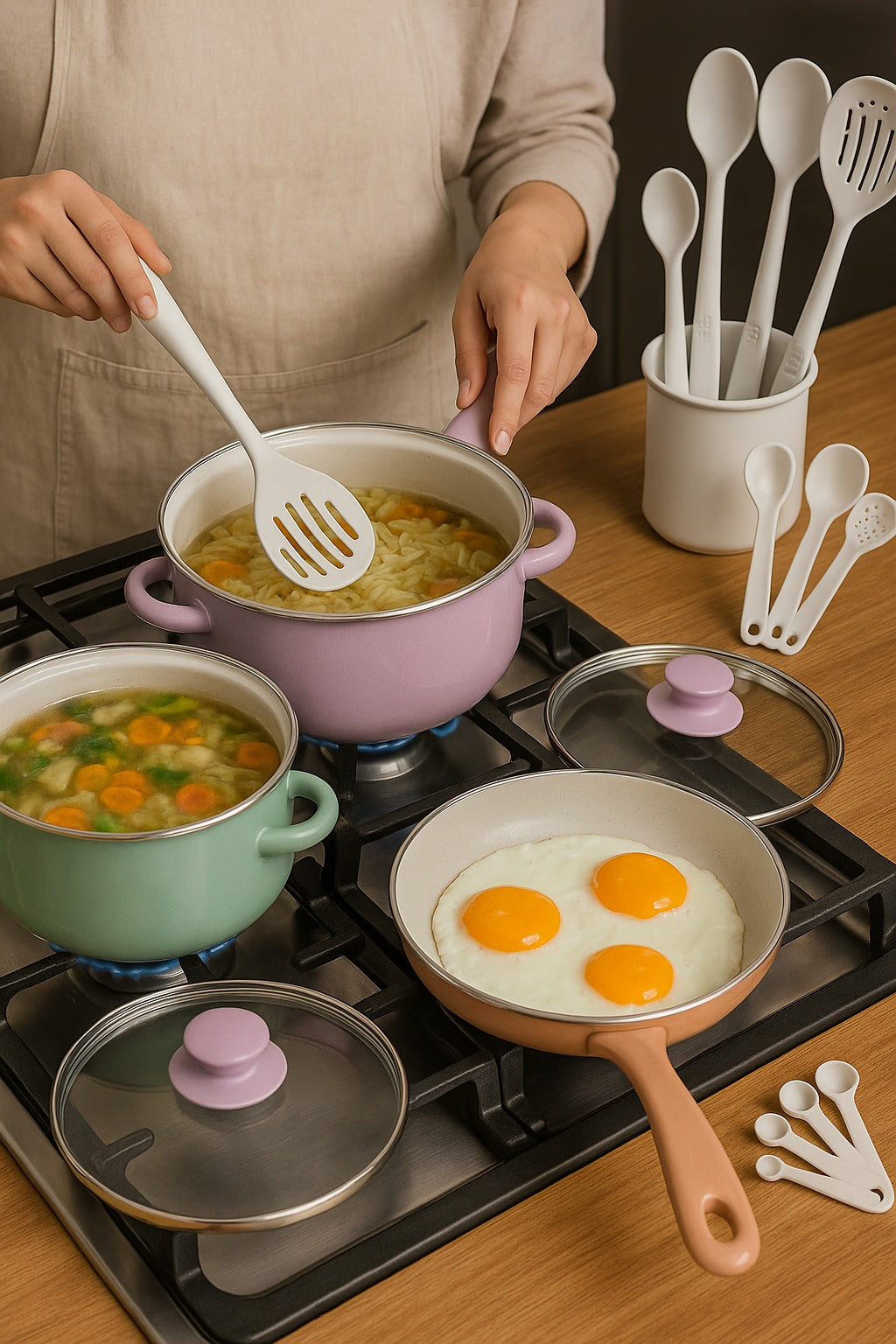 Batería de cocina Sofía Colors 20pz