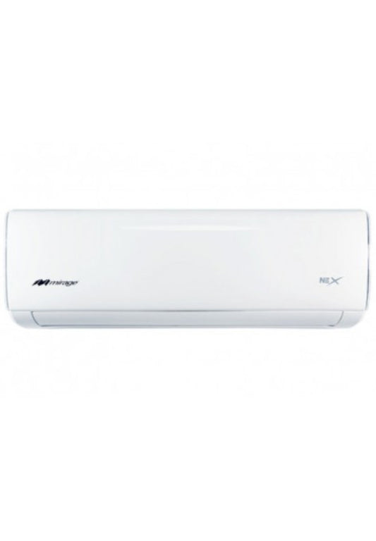 AIRE ACONDICIONADO MIRAGE MINISPLIT 1 TON CALEFACCIÓN 110V NEX 2024 - Con Calefacción y Enfriamiento, 110V, Gas R410a