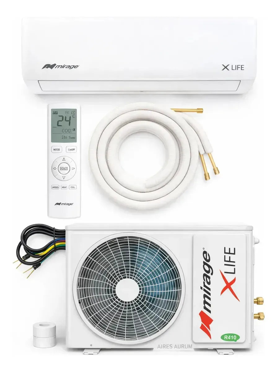 Mini Split Mirage NEX 12,000 BTU Solo Frío 220V Modelo 2025