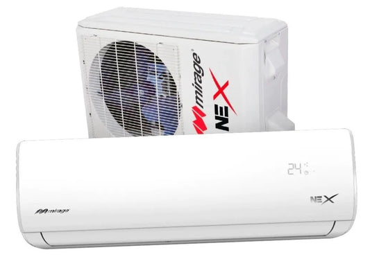 Aire Minisplit Mirage Nex Frío/calor 1.5 Ton 18000 Btu 220v Color Blanco