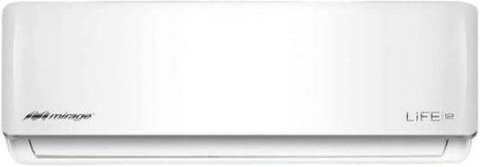 Aire Acondicionado Mirage Mini split, ON/OFF, LIFE12 plus, Blanco, Con Calefacción, 12000 BTU, 115 V, R410a, 12 SEER
