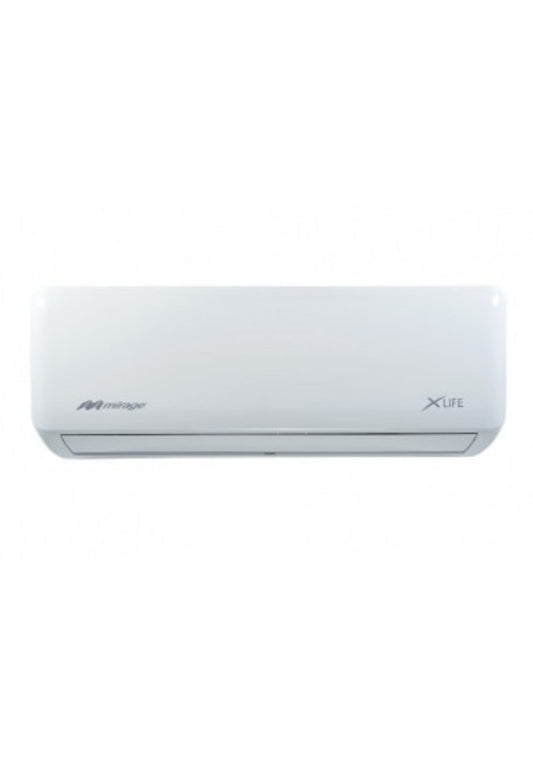 Aire acondicionado Mirage Mini Split ON/OFF XLIFE Blanco Solo Frío 18,000 BTU, 220 V, R410a, 12 SEER series - Solo Enfriamiento, Gas R410a