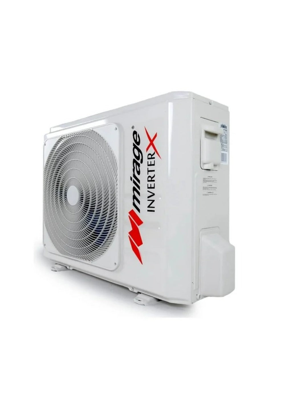 Aire Acondicionado Mirage Mini Split Inverter X 18.5 SEER con Calefacción, 1 Tonelada 220 V, R32 - Calefacción y Enfriamiento, Gas R32, 18.5 SEER