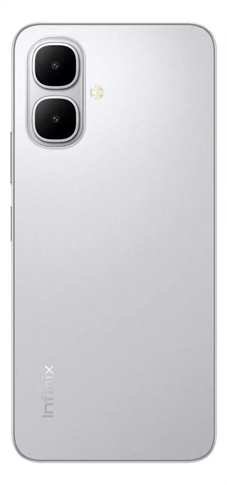 Teléfono Celular Infinix Smart 10 6.67" Dual SIM, 128GB, 4GB RAM, Plata