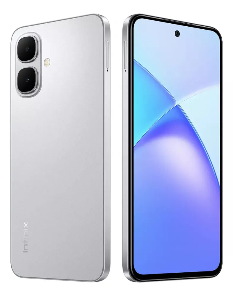 Teléfono Celular Infinix Smart 10 6.67" Dual SIM, 128GB, 4GB RAM, Plata