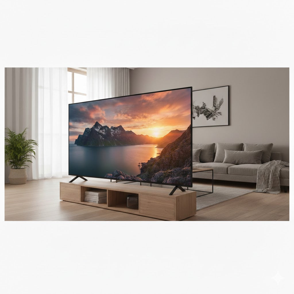 Pantalla Smart TV 43 pulgadas Android TV 4K QLED Combo de 2