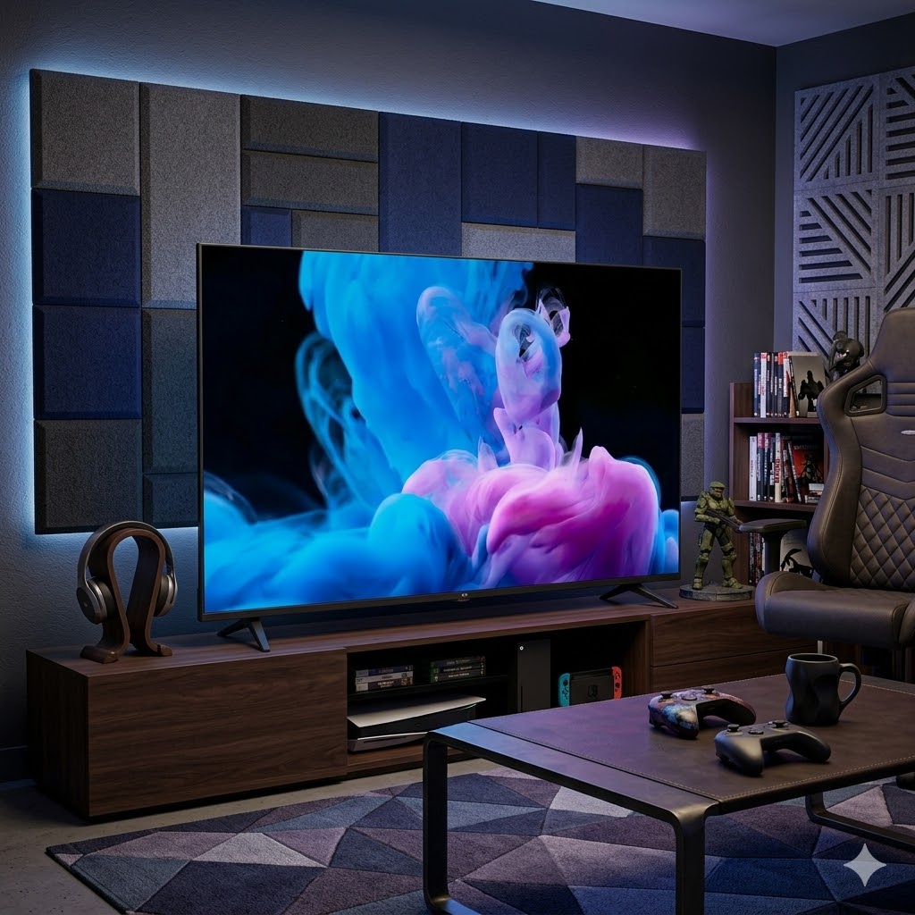 Televisión Smart TV 50” 4K UHD QLED con Google TV y Asistente Integrado