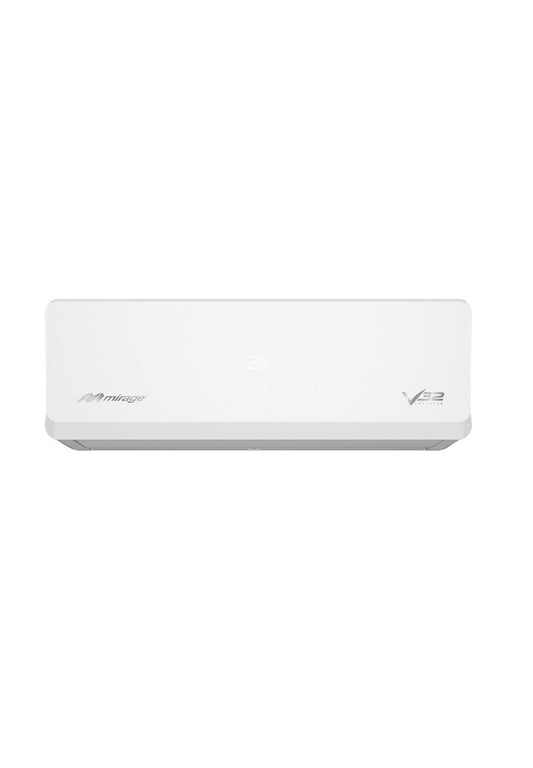AIRE ACONDICIONADO MIRAGE MINI SPLIT 2 TON SOLO FRÍO 220V INVERTER V32 2024 - Solo Enfriamiento, 220V, Gas R410a, Tecnología Inverter