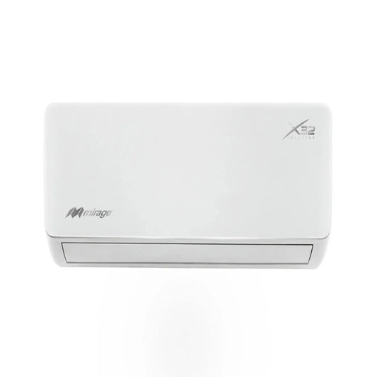 Aire Acondicionado Mirage Mini split inverter X32 17 SEER solo frío, 1 tonelada 115 V, GAS R32.