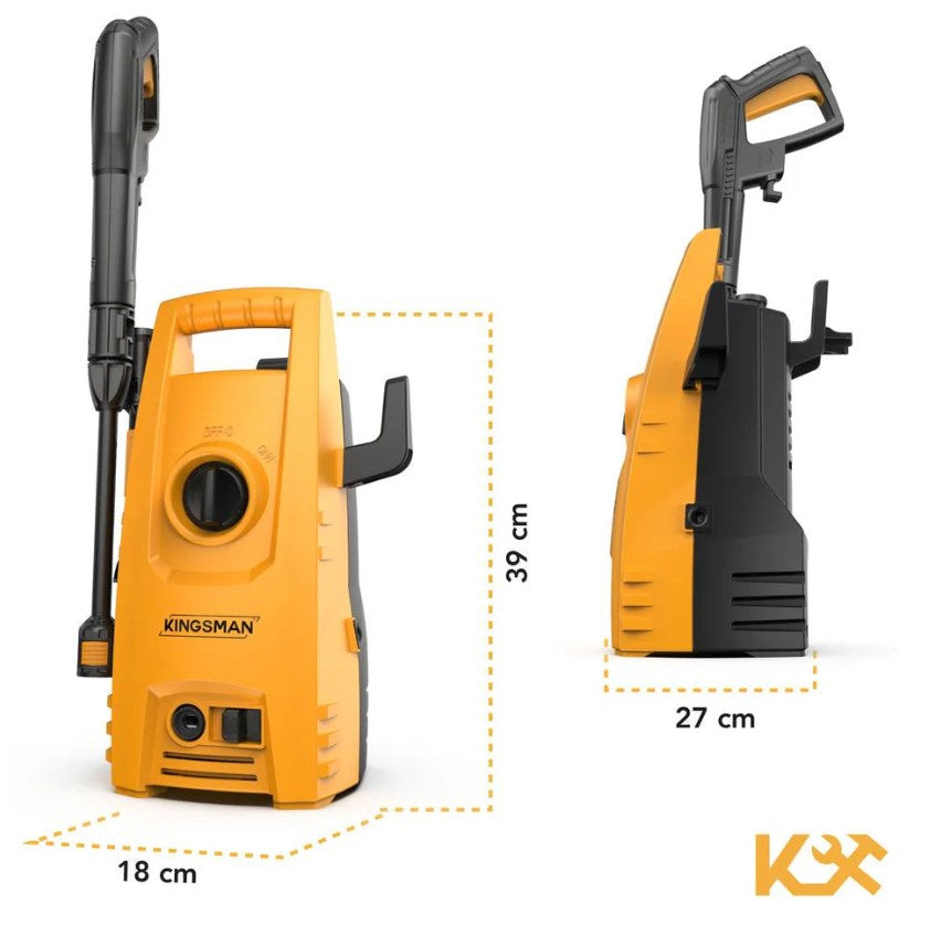Hidrolavadora Electrica Portatil 1500 Psi 1400w + Accesorios