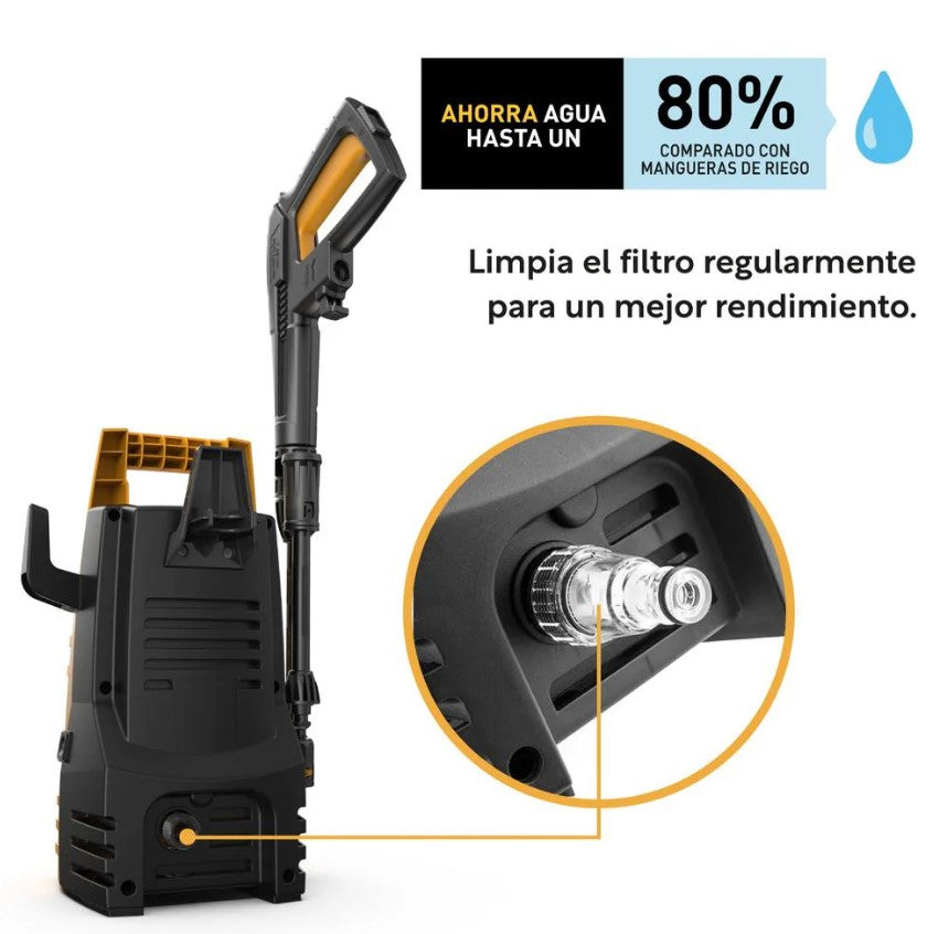 Hidrolavadora Electrica Portatil 1500 Psi 1400w + Accesorios