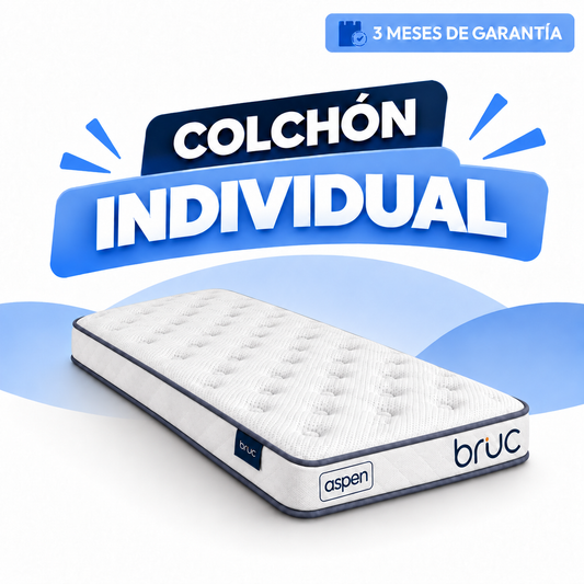 Colchón Individual Bruc Aspen Confort Plus – Máxima Comodidad y Durabilidad