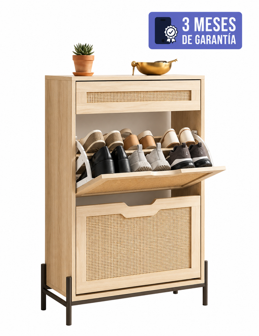 Zapatera Organizadora con 2 Niveles para 14 Pares de zapatos