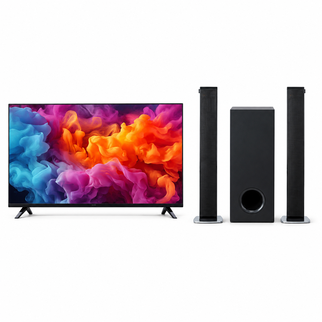 Combo TV 32” Android TV + Barra de sonido