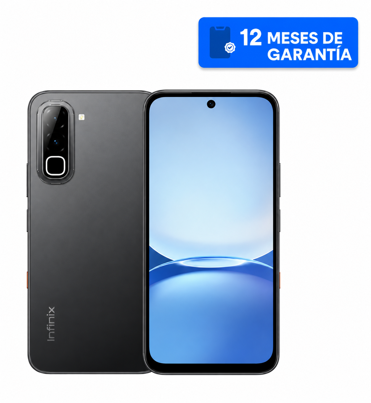 Teléfono Celular Smartphone Infinix HOT 70 4G, 8GB RAM (4+4 Virtual) 256GB Color Negro