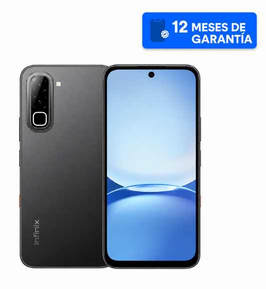 Teléfono Celular Smartphone Infinix HOT 70 4G, 8GB RAM (4+4 Virtual) 256GB Color Negro
