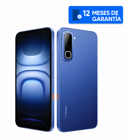 Teléfono Celular Smartphone Infinix HOT 70 4G, 8GB RAM (4+4 Virtual) 256GB Color Azul