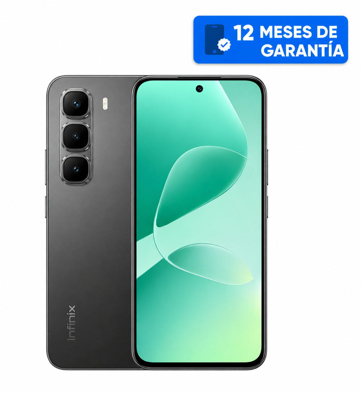 Teléfono Celular Smartphone Infinix HOT 60 Pro 4G, 16GB RAM (8+8 Virtual), 256GB Color Negro