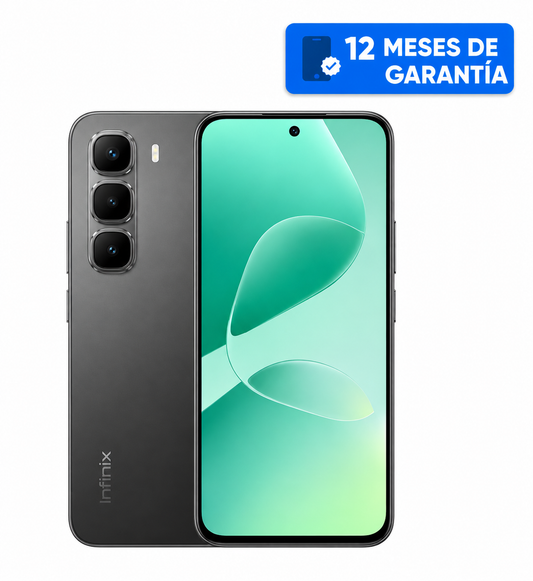 Teléfono Celular Smartphone Infinix HOT 60 Pro 4G, 16GB RAM (8+8 Virtual), 256GB Color Negro