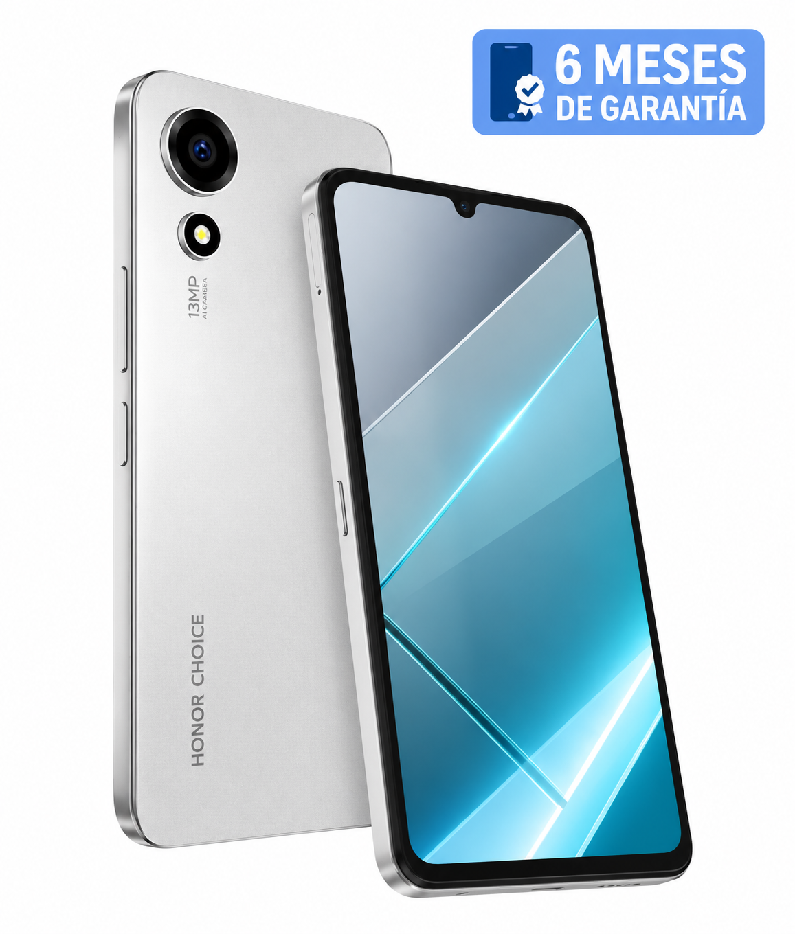 Teléfono Celular Smartphone HONOR Choice T10 64GB color Plata