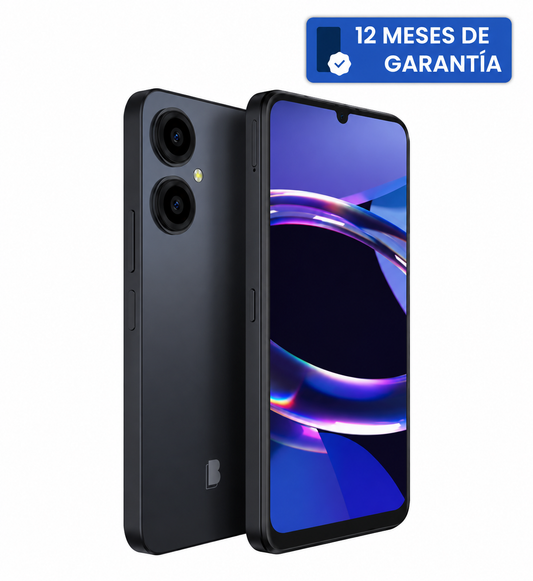 Teléfono Celular Smartphone BLU G64, 14 RAM (4 GB RAM + 10 GB RAM Virtual), 256 GB Negro