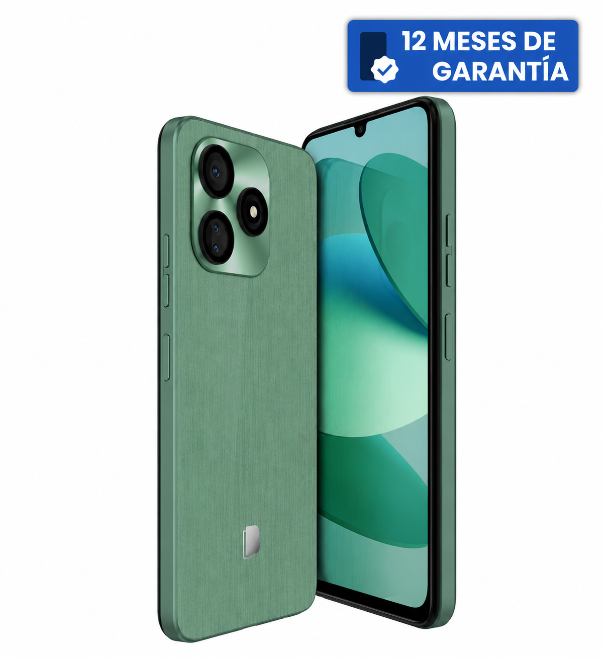 Teléfono Celular Smartphone BLU G64L, 8 RAM (4 GB RAM + 4 GB RAM Virtual), 64 GB Verde