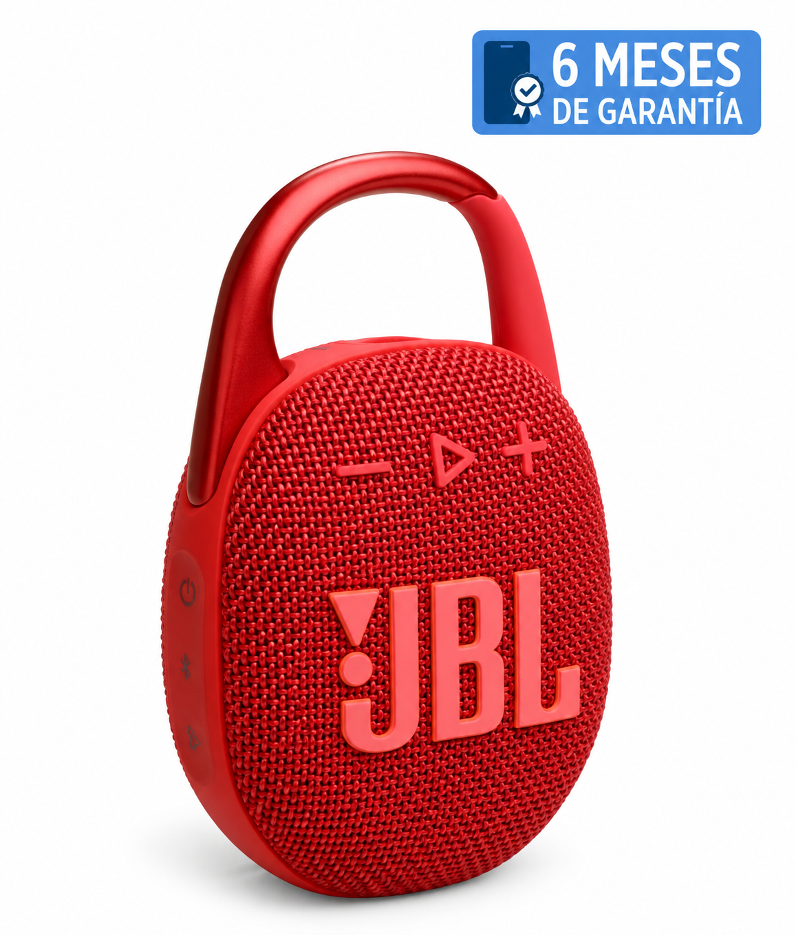 Bocina Portátil Bluetooth JBL Clip 5 Rojo