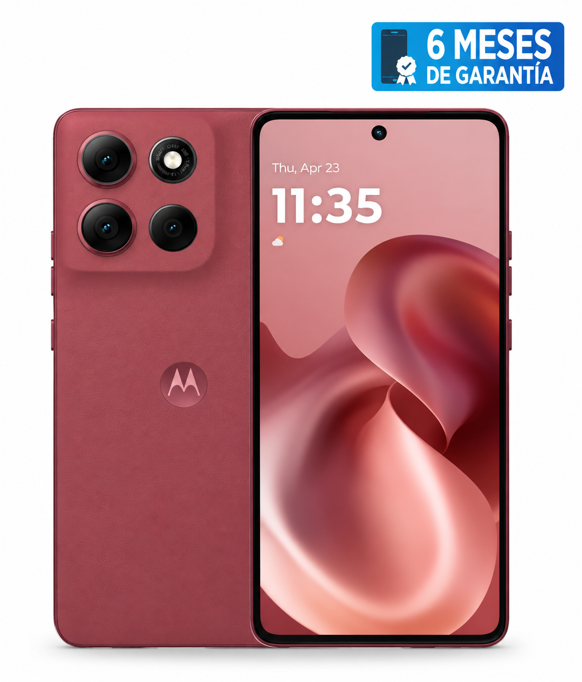 Teléfono Celular Smartphone Motorola Moto G86 Power 5G, 8GB RAM 512GB Color Rosa Asian