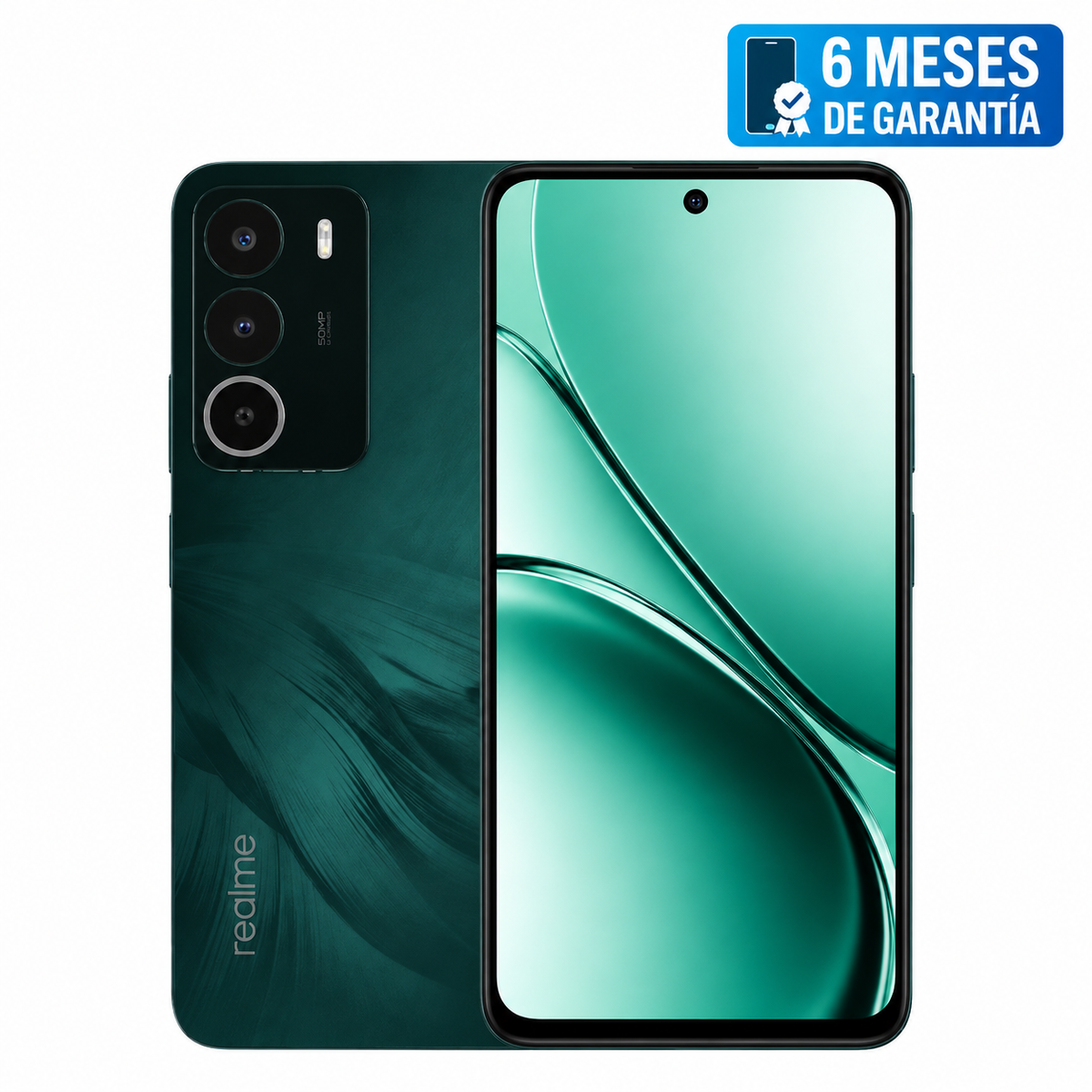 Teléfono Celular Smartphone Realme C71 8GB, 256GB 4G Verde